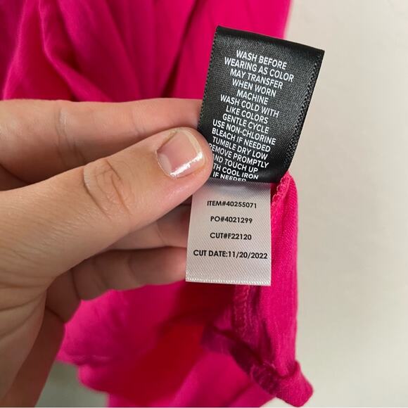 Torrid Pink Washable Gauze Tie Front Crop Kimono 2X NWT 40255075 Barbie Pink - Picture 14 of 16